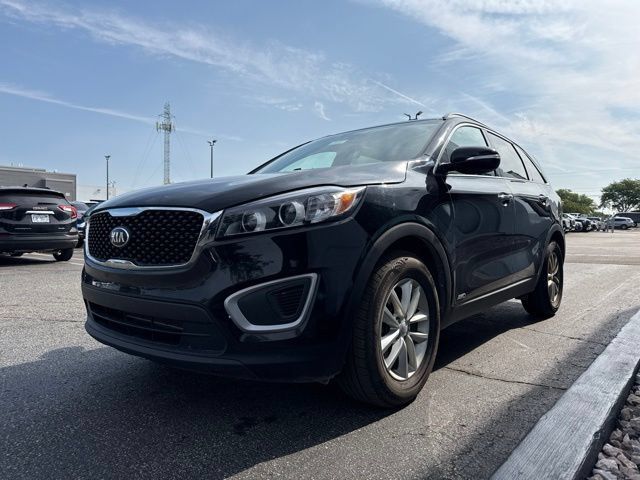 Ebony Black 2018 Kia Sorento SUV / Crossover All-Wheel Drive 6-Speed Automatic