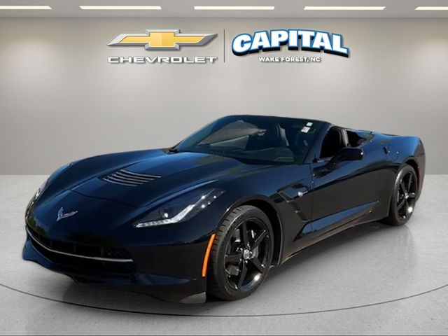 Black 2014 Chevrolet Corvette Convertible Rear-Wheel Drive 6-Speed Automatic