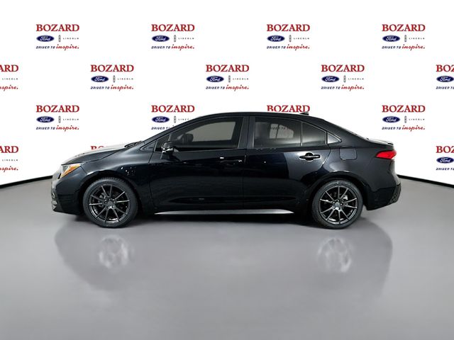 2021 Black Sand Pearl Toyota Corolla SE FWD Sedan