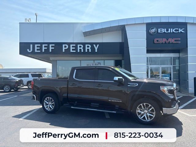Deep Mahogany Metallic 2019 GMC Sierra 1500 Pickup Truck Four-Wheel Drive 8-Speed Automatic