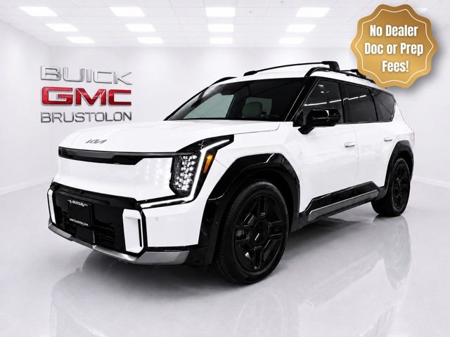 Snow White Pearl 2024 Kia EV9 GT-Line AWD SUV / Crossover All-Wheel Drive 1-Speed Automatic