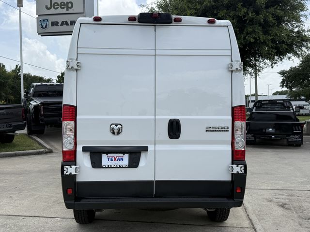 2023 Ram ProMaster 2500 High Roof White at Martin Chrysler Dodge Jeep Ram