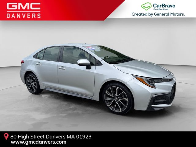 Classic Silver Metallic 2020 Toyota Corolla Sedan Front-Wheel Drive Continuously Variable Transmission
