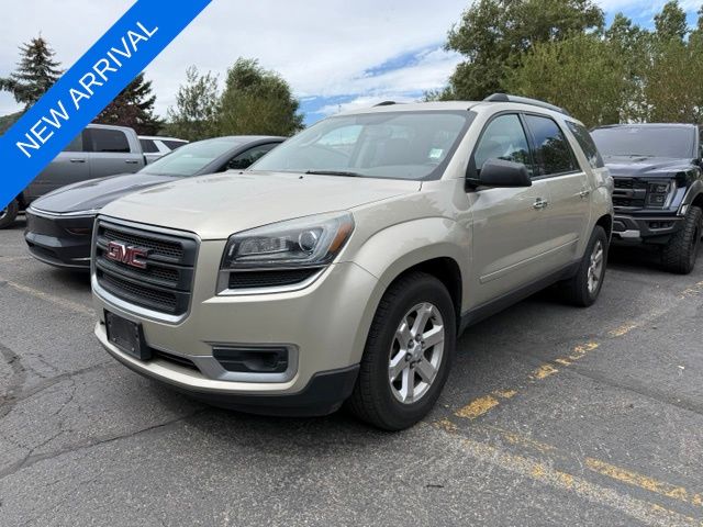 Champagne Silver Metallic 2015 GMC Acadia SUV / Crossover Front-Wheel Drive 6-Speed Automatic