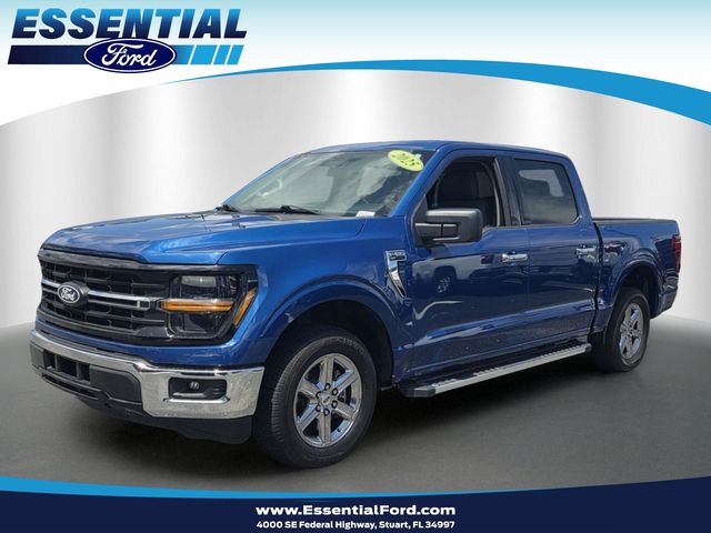 Blue Metallic 2025 Ford F-150 Pickup Truck 4X2 Automatic