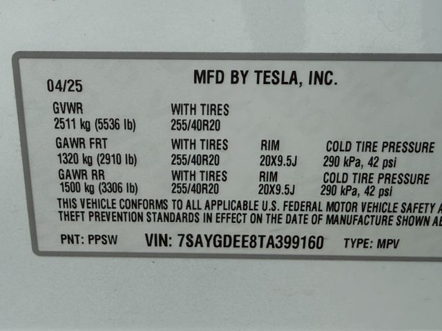 2026 Tesla Model Y Long Range White at AutoSavvy Houston Northwest