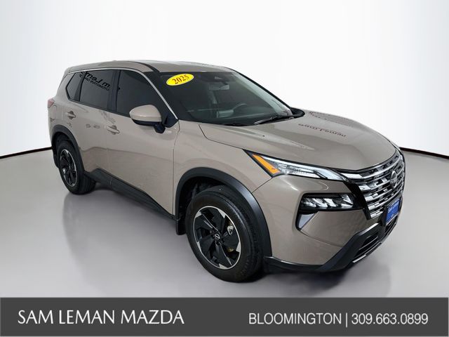 Baja Storm Metallic 2025 Nissan Rogue SUV / Crossover All-Wheel Drive Continuously Variable Transmission