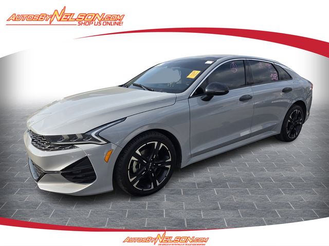 Wolf Gray 2023 Kia K5 Sedan Front-Wheel Drive 8-Speed Automatic