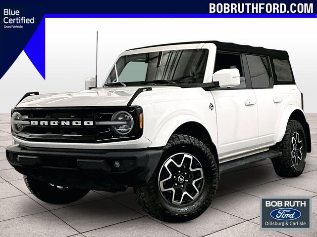2021 Ford Bronco Outer Banks White at Bob Ruth Ford