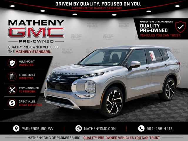 Silver 2022 Mitsubishi Outlander SUV / Crossover  Continuously Variable Transmission