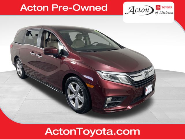 Red (Deep Scarlet Pearl) 2020 Honda Odyssey EX FWD Minivan Front-Wheel Drive Automatic