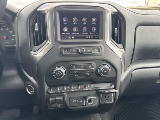2026 Chevrolet Silverado 1500 Custom Gray at Ross Downing Chevrolet