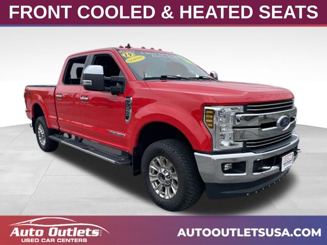 Race Red 2019 Ford F-250 Super Duty Pickup Truck Four-Wheel Drive 6-Speed Automatic