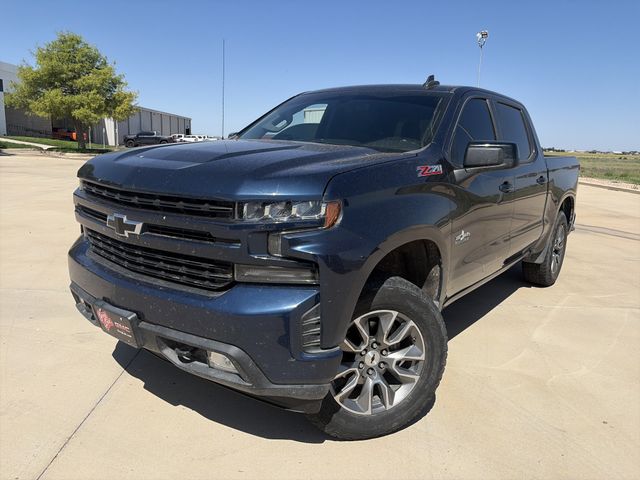 Northsky Blue Metallic 2020 Chevrolet Silverado 1500 Pickup Truck Four-Wheel Drive 8-Speed Automatic