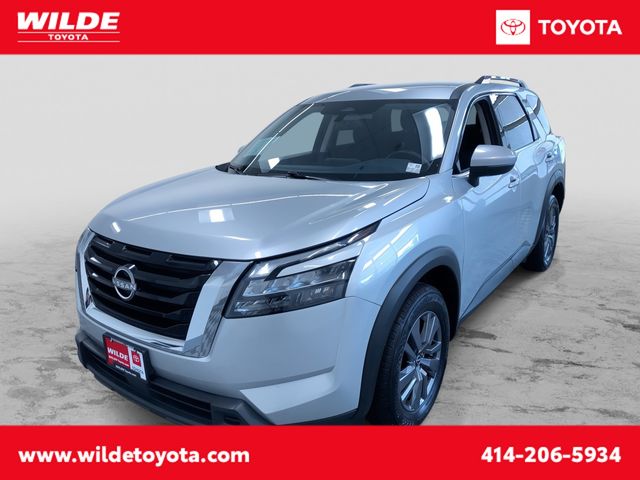 Brilliant Silver Metallic 2025 Nissan Pathfinder SUV / Crossover All-Wheel Drive 9-Speed Automatic