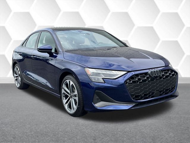 Blue 2026 Audi A3 Hatchback 7-Speed Automatic