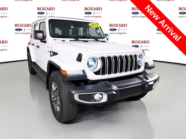 Bright White Clearcoat 2024 Jeep Wrangler SUV / Crossover Four-Wheel Drive 8-Speed Automatic