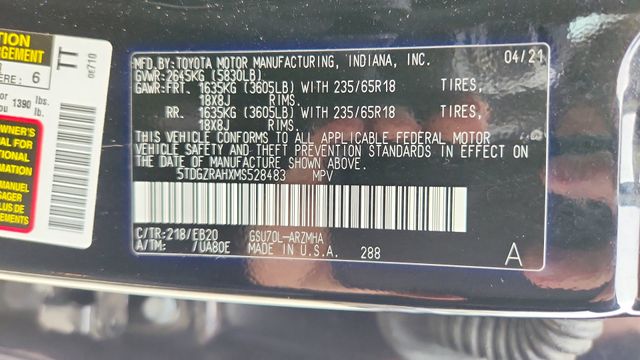 2021 Toyota Highlander