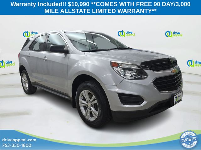 Silver Ice Metallic 2016 Chevrolet Equinox SUV / Crossover All-Wheel Drive 6-Speed Automatic Overdrive