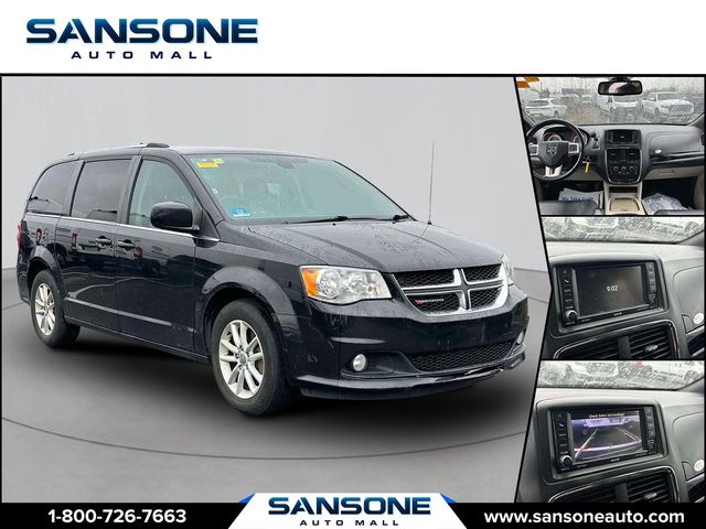 Brilliant Black Crystal Pearlcoat 2018 Dodge Grand Caravan SXT FWD Minivan Front-Wheel Drive 6-Speed Automatic