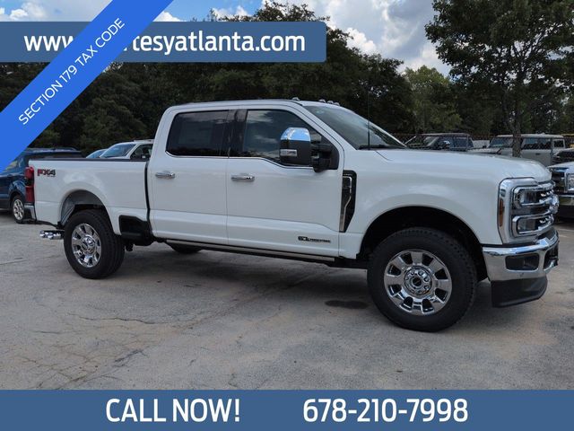 Star White Metallic Tri-Coat 2026 Ford F-250 Super Duty Pickup Truck Four-Wheel Drive Automatic