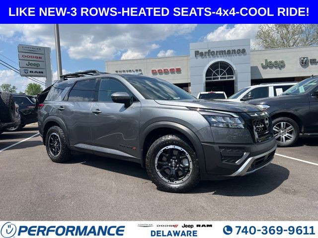 Gray (Gun Metallic) 2025 Nissan Pathfinder Rock Creek 4WD SUV / Crossover All-Wheel Drive 9-Speed Automatic