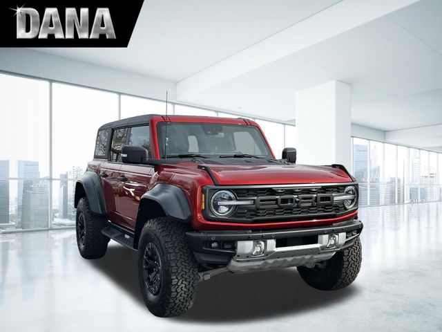 Hot Pepper Red Metallic Tinted Clearcoat 2023 Ford Bronco Raptor 4WD SUV / Crossover Four-Wheel Drive Automatic