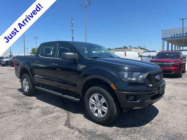 Shadow Black 2021 Ford Ranger XL SuperCrew 4WD Pickup Truck Four-Wheel Drive Automatic