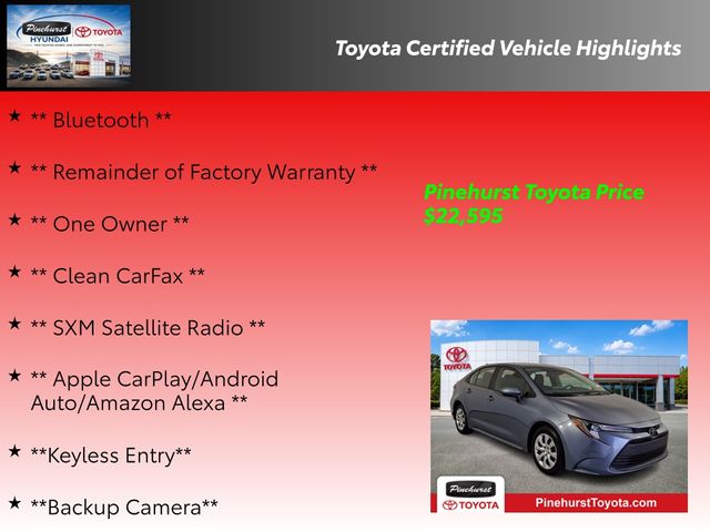 Used 2025 Toyota Corolla Sedan