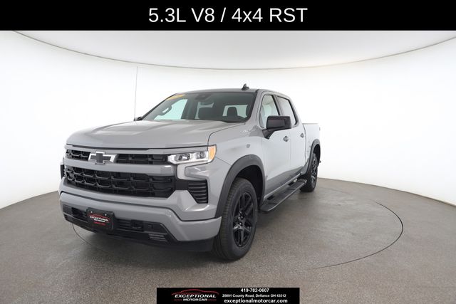 Slate Gray Metallic 2024 Chevrolet Silverado 1500 Pickup Truck Four-Wheel Drive Automatic