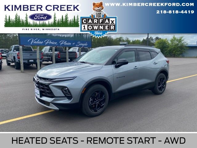 Sterling Gray Metallic 2025 Chevrolet Blazer SUV / Crossover All-Wheel Drive 9-Speed Automatic Overdrive