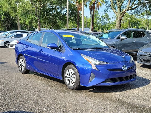Blue Crush Metallic 2016 Toyota Prius Hatchback Front-Wheel Drive Continuously Variable Transmission