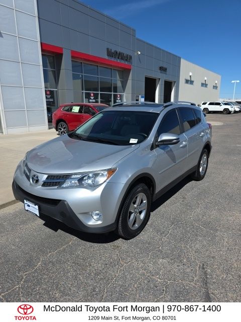 Classic Silver Metallic 2015 Toyota RAV4 XLE SUV / Crossover Front-Wheel Drive 6-Speed Automatic