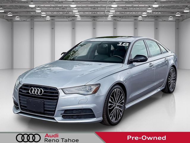 Silver Metallic 2018 Audi A6 Sedan 8-Speed Automatic
