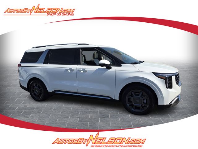 Snow White Pearl 2025 Kia Carnival SX FWD Minivan Front-Wheel Drive 8-Speed Automatic