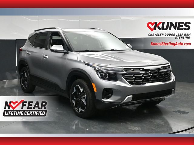 Steel Gray 2025 Kia Seltos SUV / Crossover Front-Wheel Drive Continuously Variable Transmission