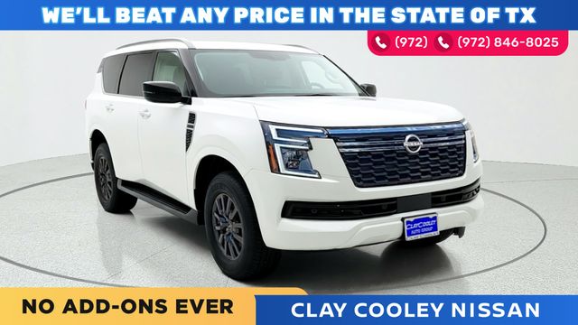 Aspen White Tricoat 2026 Nissan Armada SUV / Crossover 4X2 9-Speed Automatic