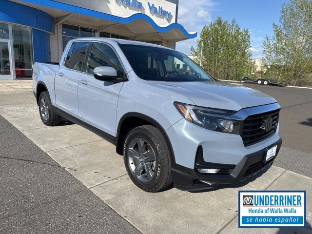 Sonic Gray Pearl 2023 Honda Ridgeline RTL AWD Pickup Truck All-Wheel Drive 9-Speed Automatic