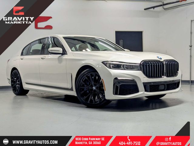 Mineral White Metallic 2021 BMW 7 Series Sedan All-Wheel Drive 8-Speed Automatic