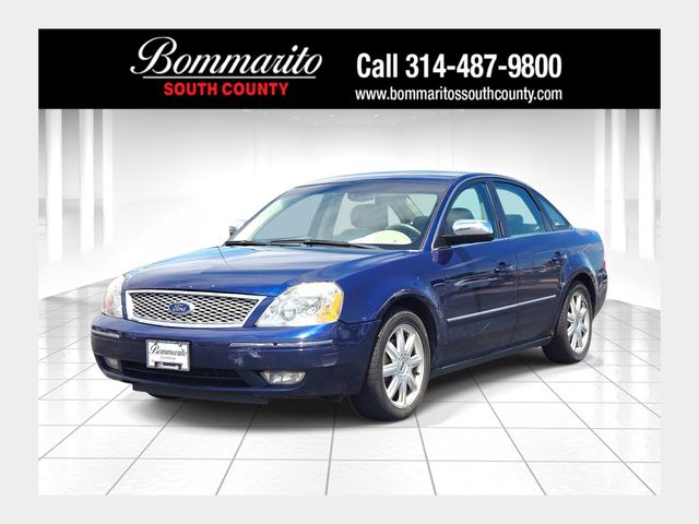 Dark Blue Pearl Clearcoat Metallic 2005 Ford Five Hundred Limited AWD Sedan All-Wheel Drive Continuously Variable Transmission