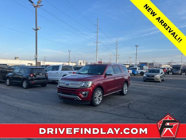 Ruby Red Metallic 2018 Ford Expedition Platinum 4WD SUV / Crossover Four-Wheel Drive Automatic