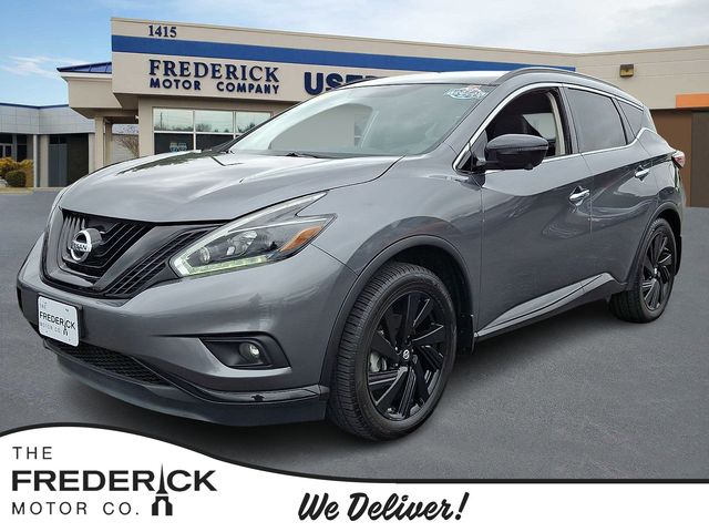 Gray (Gun Metallic) 2018 Nissan Murano SUV / Crossover All-Wheel Drive Continuously Variable Transmission