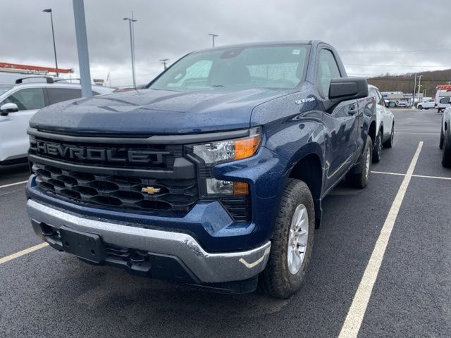 Northsky Blue Metallic 2022 Chevrolet Silverado 1500 Limited Work Truck 4WD Pickup Truck Four-Wheel Drive 8-Speed Automatic