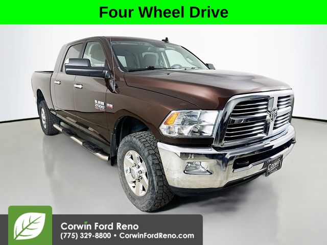 Western Brown 2014 RAM 2500 Big Horn Mega Cab 4WD Pickup Truck Four-Wheel Drive 6-Speed Automatic