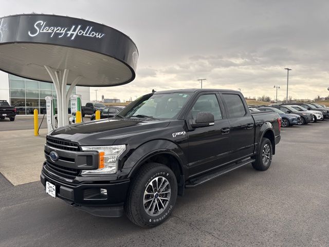 Shadow Black 2018 Ford F-150 XLT SuperCrew 4WD Pickup Truck Four-Wheel Drive Automatic