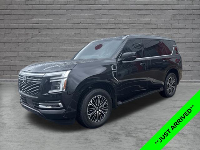 Super Black 2025 Nissan Armada SUV / Crossover Four-Wheel Drive 9-Speed Automatic