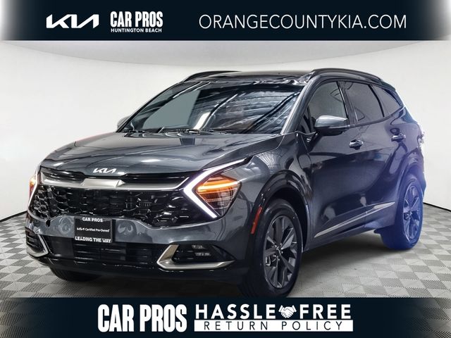 Gravity Gray 2023 Kia Sportage Hybrid SUV / Crossover All-Wheel Drive 6-Speed Automatic