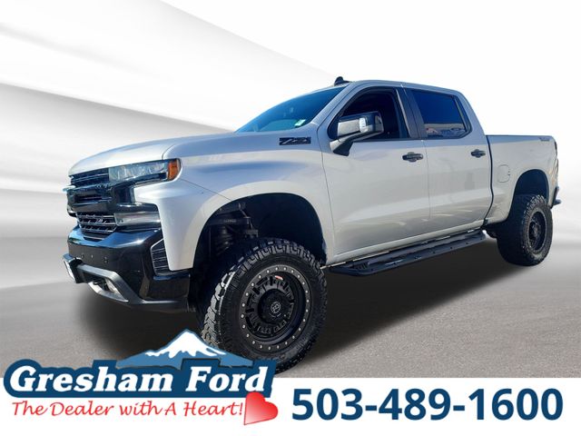 Silver Ice Metallic 2020 Chevrolet Silverado 1500 Pickup Truck Four-Wheel Drive Automatic