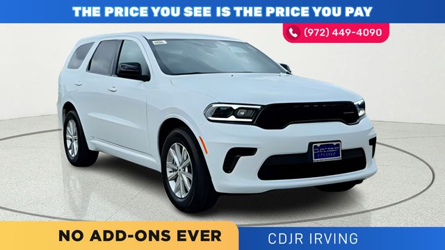 White Knuckle Clearcoat 2026 Dodge Durango SUV / Crossover Rear-Wheel Drive 8-Speed Automatic