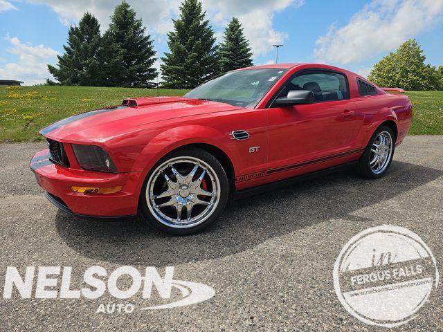 Red 2005 Ford Mustang Coupe Rear-Wheel Drive 5-Speed Automatic